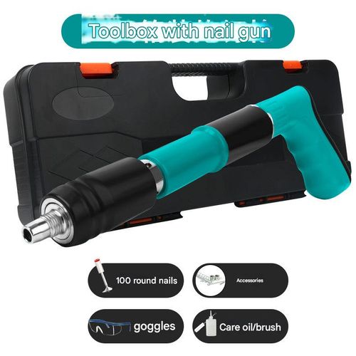 Manual nail gun, nails in one second