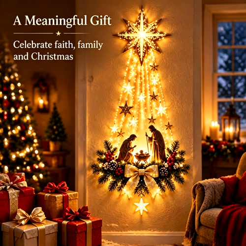 Illuminated wall decor, indoor LED lighting