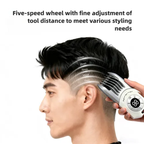 Electric Hair Clipper, Hair Cutting Tool, Self-Cutting Pusher, Electric Push Hair Salon