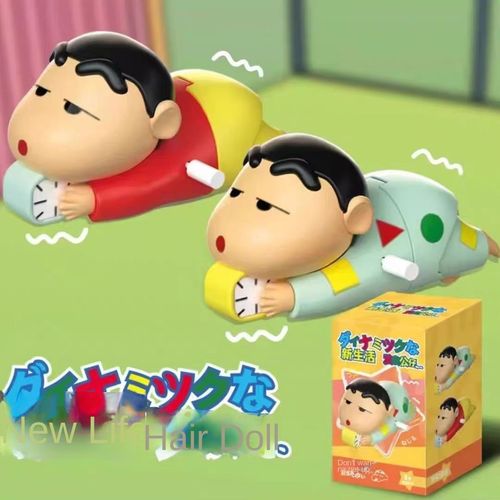 2-Piece Crayon Shin-chan Anime Action Figure Set
