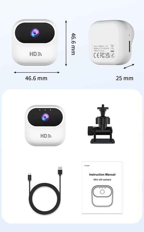 New A8 Camera: HD Wi-Fi Surveillance, Wearable, Pocket-Sized, and Magnetic-Mount Camera for Cycling
