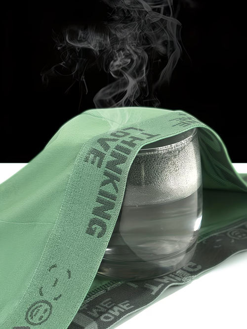 10pcs Men's Flat-Cut Underpants -High Elasticity, Quick-Drying Sports Underpants