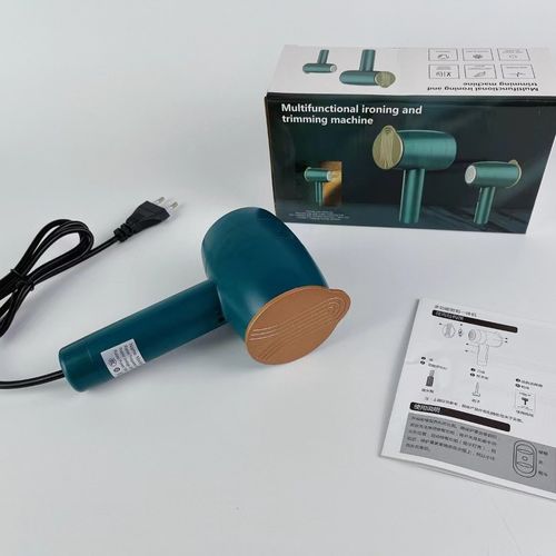 Mini 2-in-1 Electric Iron & Lint Remover: Two Functions in One Device