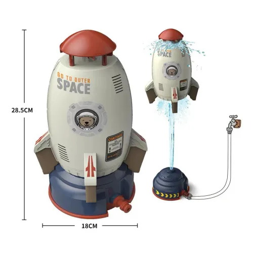 Rocket Water Spray Launcher Water Pressure Lift Sprinkler Ejection Lawn Waterfall Spray for Sprinkler Irrigation