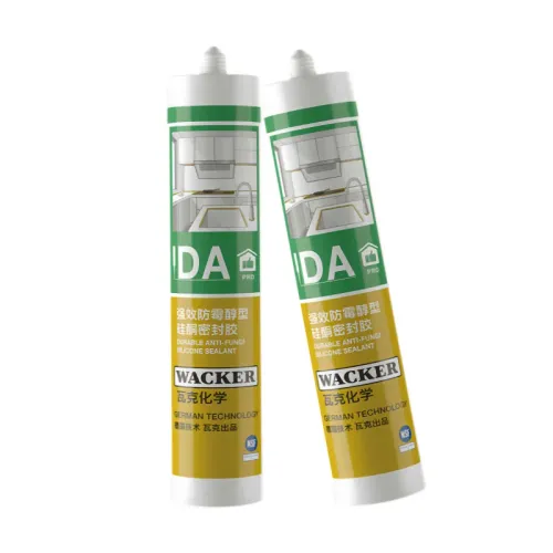 Original WACKER DA Durable Anti Fungi Silicone Sealant with Outstanding Adhesion Neutral Glass Glue 300ml
