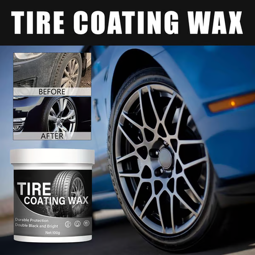 2 PCS Revive Your Tires with Long-Lasting Shine: 👍The Ultimate Hydrophobic Tire Refurbishing Paste!