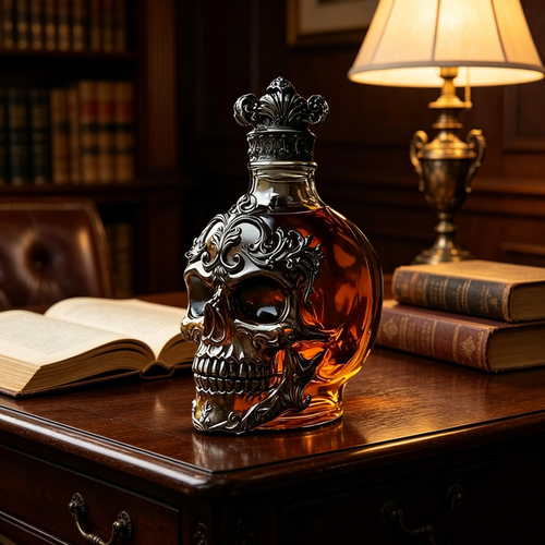 Halloween Decoration Skeleton Wine Bottle