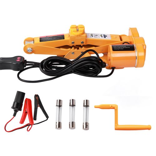 12v Car Mounted Electric Jack Car Sedan Scissor Jack Car Repair Tool Box