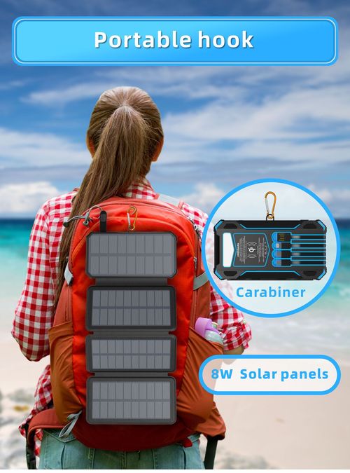 Solar Foldable Power Bank