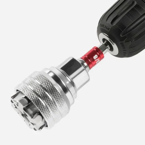 3 or 8 Inch 10-19mm Adjustable Hex Universal Socket Torque Ratchet Wrench Head for Mechanic Tools Socket Set Wrench Socket Adapter