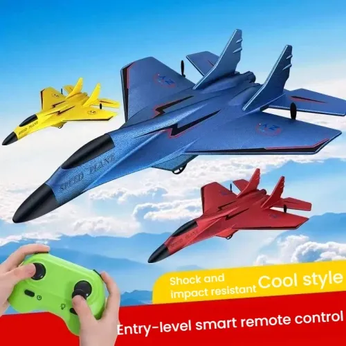 New Two-Channel Fixed Wing Remote Control Airplane Foam Glider Plane Model