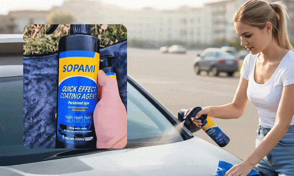 Car Paint Spray for Shine and Protection-1bottle