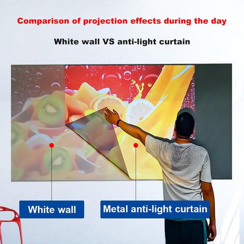 72 inch 159*90cm 4K Metal Lightproof Foldable Portable Movie Screen (16:9)