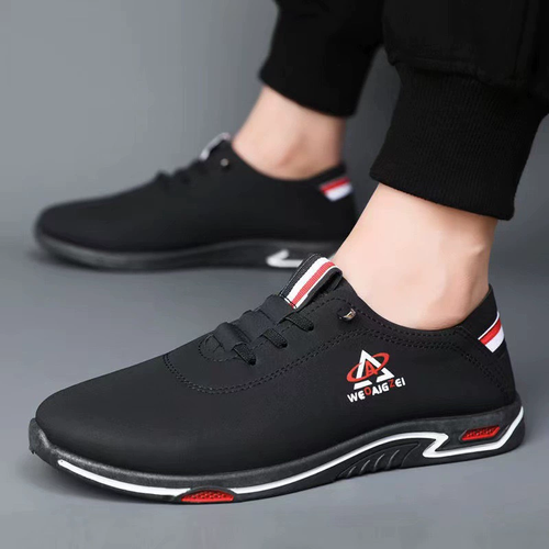 Men's Leather Casual Shoes Soft Soles Soft Surfaces Office Sports Shoes Men's Flat Oxford Shoes Versatile Sneakers