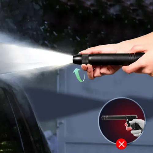High-Pressure Black Car Wash Nozzle