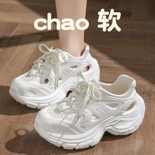 Breathable Chunky Sneakers Women EVA Non Slip Wading Platform Shoes Woman Outdoor Thick Sole Sports Shoe