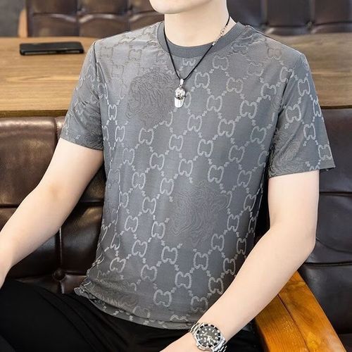 Men's Ice-Silk Cooling Short-Sleeve T-Shirt  2026