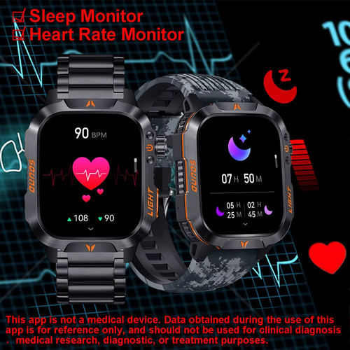 2026 New Military-Grade Men's Smartwatch