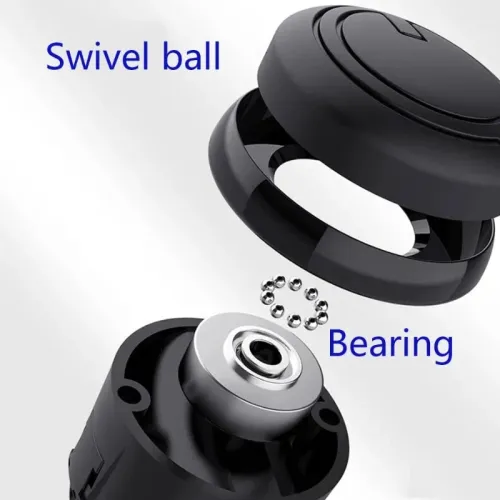 Turning Steering Wheel Booster 360° Rotation Spinner Knob Metal Bearing Power Handle Ball Shaped