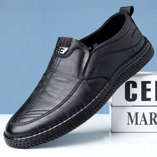 Business Leather Shoes Moccasin Shoes Breathable Men's Casual Loafers Comfortable Shoes for Men Summer Men's Sneakers