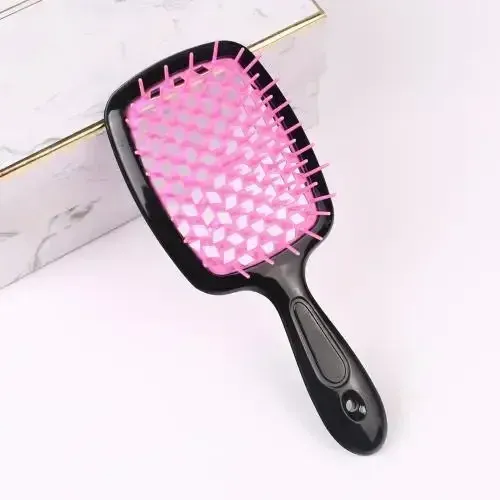 Air Cushion Comb Hair Massage Wet Dry Comb Anti-static Hollow Out Wet Curly Hair Brushes Tangled Hair Comb Barber Styling Tool