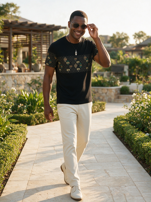 Mature Light Luxury Business T-shirt