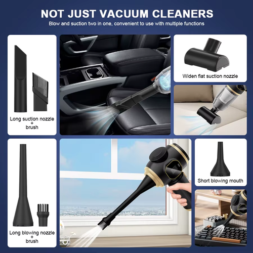 1 Set 36V 3.5A Multifunctional High-Power Car Vacuum Cleaner with Strong Suction