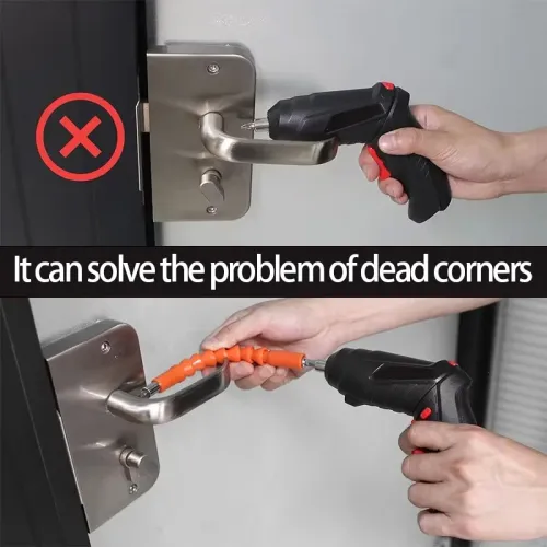 47 piece 3.6V Electric Screwdriver Rechargeable Home Lithium Drill LED Lighting Electric Screwdriver Set