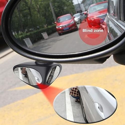 🔥LAST DAY 49% OFF - 🚗HD Car Blind Spot Elimination Mirror - 360° Rotatable, Rain Fog Resistant (1 Pair)