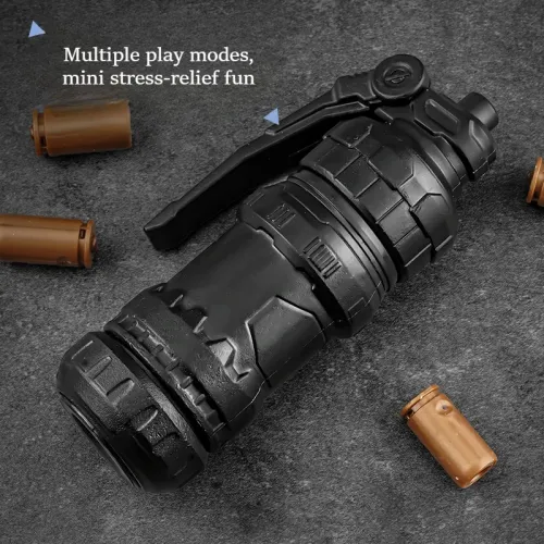 Metal Products Tactical Grenade Launcher Toy Set Alloy Shell Ejecting Fidget Spinner