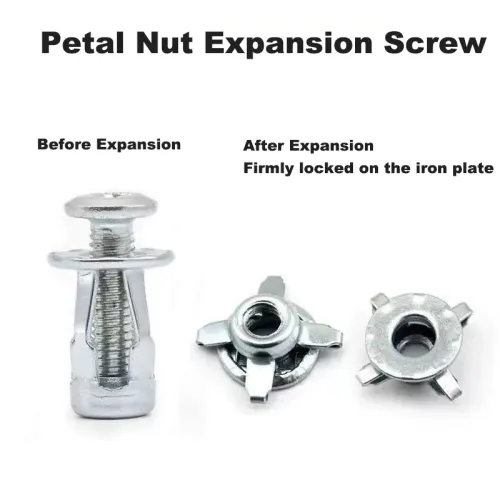 M4 M5 M6 Jack Nuts Screw Petal Screws Anchors Metal Rivet Petal Expansion Plugs Lock Bolt Board Wall Fastener Expansion Clamp