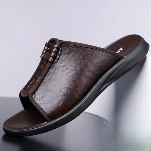 Thick soled high-end slippers trendy brand