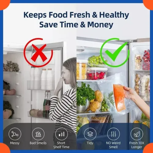 Automatic vacuum sealer for food preservation at home