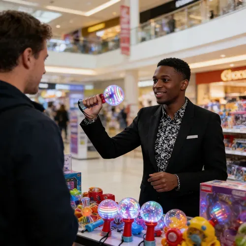 😍Glowing Spinning Ball Stick👨‍👩‍👧‍👦Bright Fun for Every Moment！