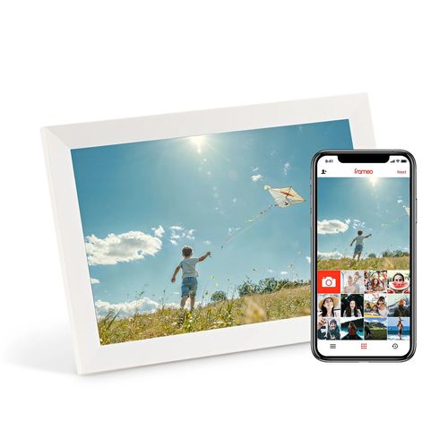 Smart WiFi Digital Photo Frame: Display & Share Favorite Memories in Vivid Full HD Clarity