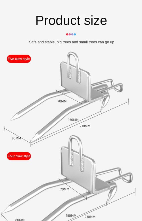 Climb Like a Cat, Steady as Nature!    Outdoor Anti-Slip Cat Claw Shoes Set