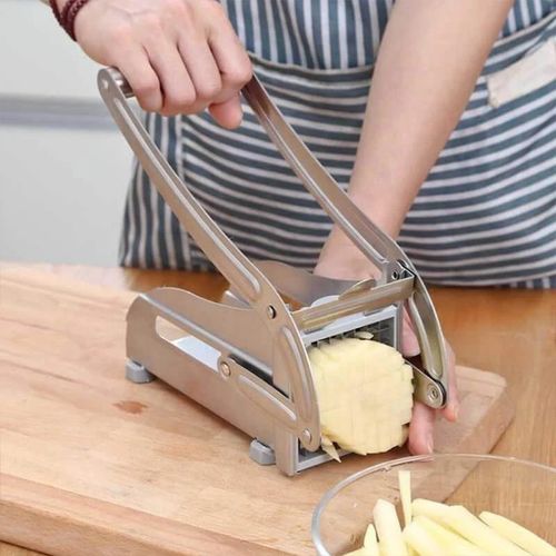Stainless Steel Manual Potato Cutter French Fries Slicer Potato Chips Maker Meat Chopper Dicer Cutting Machine Tools