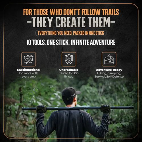 MULTI-FUNCTIONAL TACTICAL SURVIVAL STICK