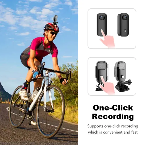 SJCAM C100 Mini Thumb Camera 1080P30FPS 4K30FPS H265 12MP 24G WiFi 30M Waterproof Case Action Sport DV Camcorder