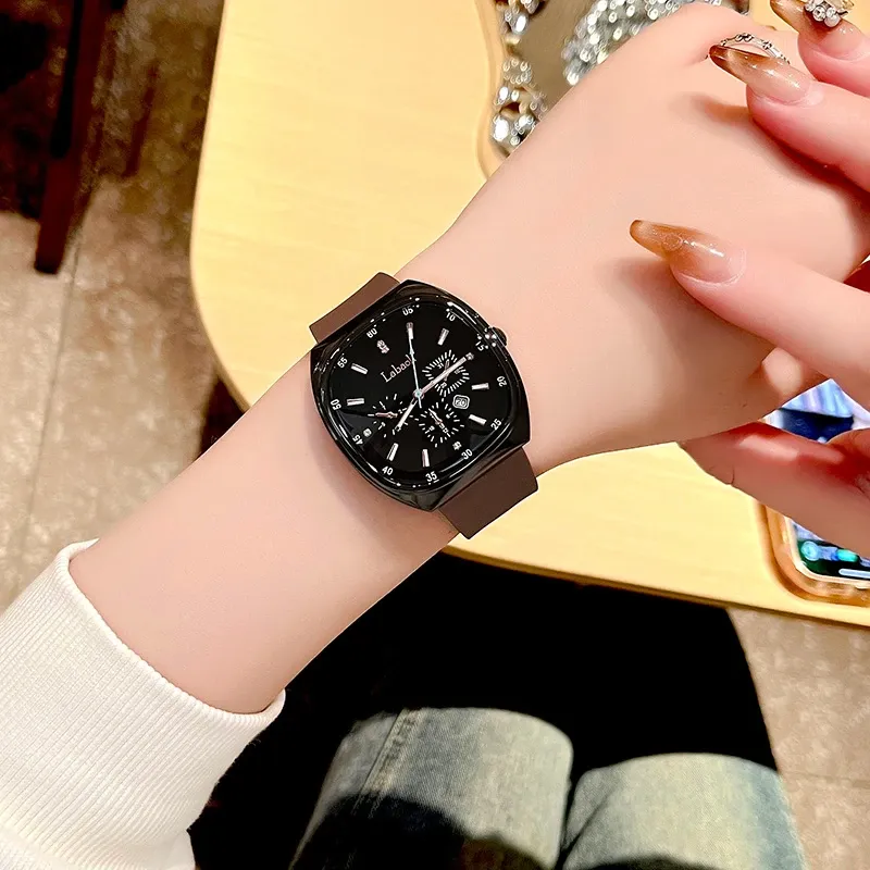 With My Love on Your Wrist - Unisex Quartz Silicone Strap Watch