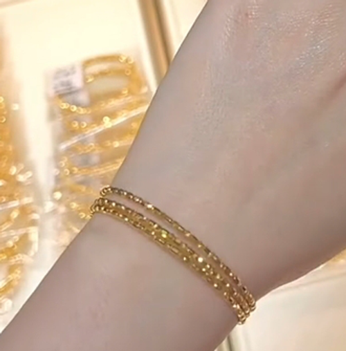 Exquisite high-grade open bracelet for women, niche design, whitening style, super fairy beads, rings and bracelets