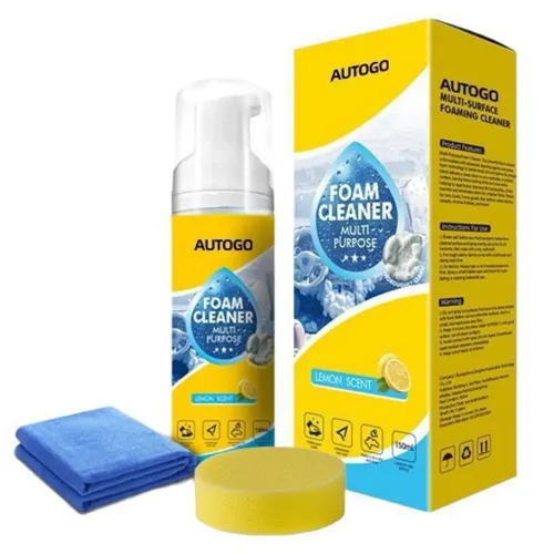 150ml Multipurpose Foam Cleaner For Car Interior Foam Cleaner  Leather Seats White Shoes Stain Remover For Car