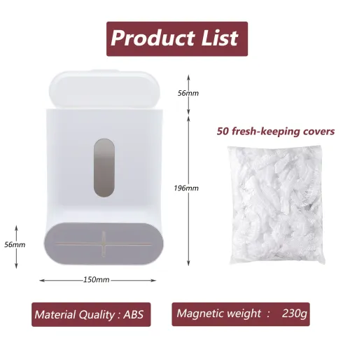functional Aluminum Film Wrap Cutter WallMount Paper Towel Holder Cling