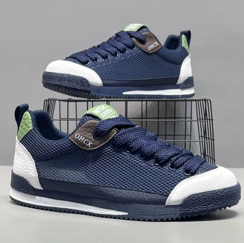 2026 New Breathable Low Top Thick Bottom Fashionable Lightweight Sports Men's Shoes