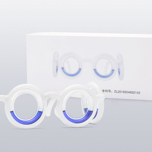 Foldable lens-free anti-motion sickness glasses