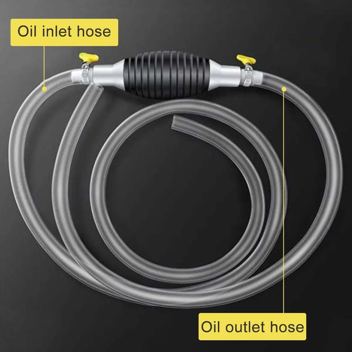 3PCS Car Fuel Manual Oil Extractor Fuel Pump Hand Water Transfer Pump for Auto Motorcycle Boat Hand Fuel Pump Car Accessories