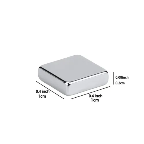 10pcs 10x10x2mm Neodymium Square Magnets Small Flat Strong Rare Earth Magnets