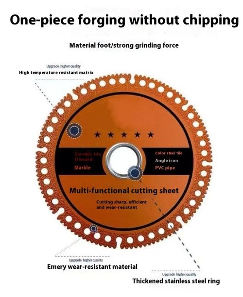 Industrial-grade composite multi-function cutting blade with sharpness