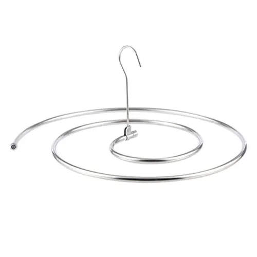 2pcs Round Spirals Sheet Hanger Quilt Sheet Sheet Hangers Multi-Functional Balcony Rotating Spirals Drying Rack For Clothes