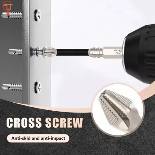 9PCS High Magnetic Screwdriver Drill Bit Set Strong Magnetic Durability Screwdriver Drill Bit Set Universal Anti-Slip Magnetic